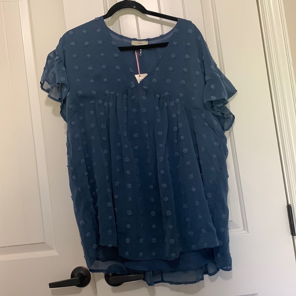 Blue entro top